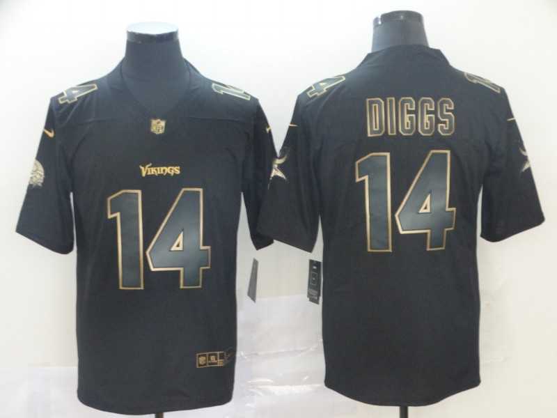 Nike Vikings 14 Stefon Diggs Black Gold Vapor Untouchable Limited Jersey,We sell and wholesale Nike Vikings 14 Stefon Diggs Black Gold Vapor Untouchable Limited Jersey on line form chian!
